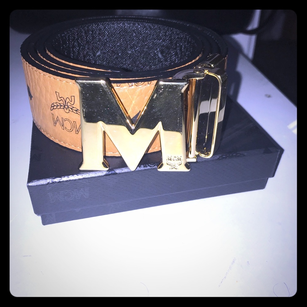 Authentic MCM Belt